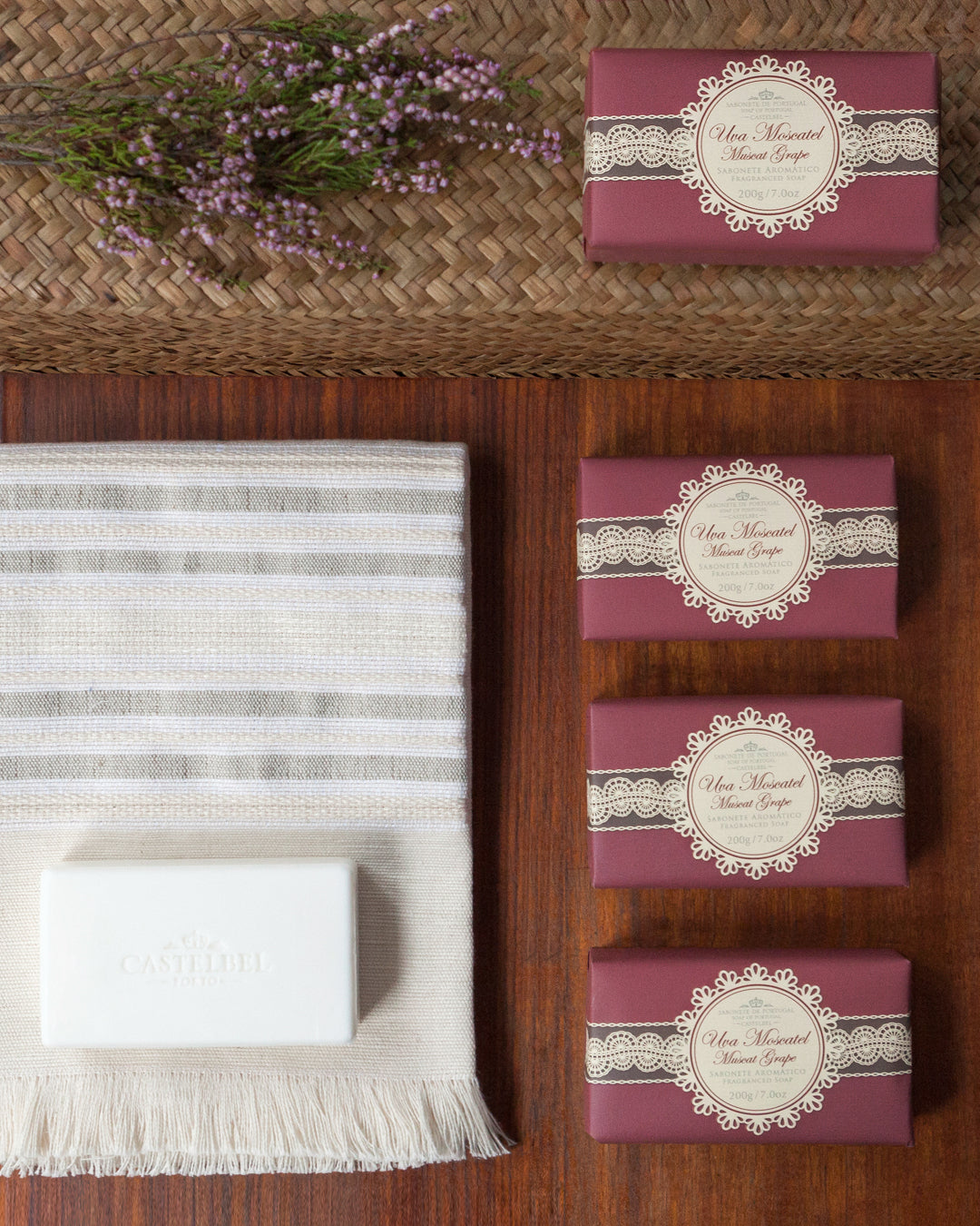 Gourmet Muscat Grape Soap 200g