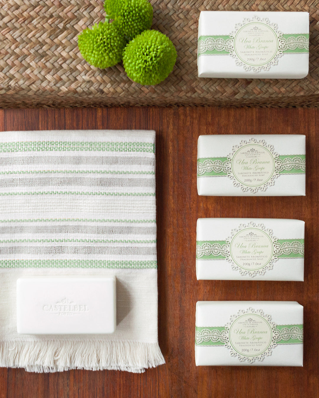 Sabonete Gourmet Uva Branca 200g