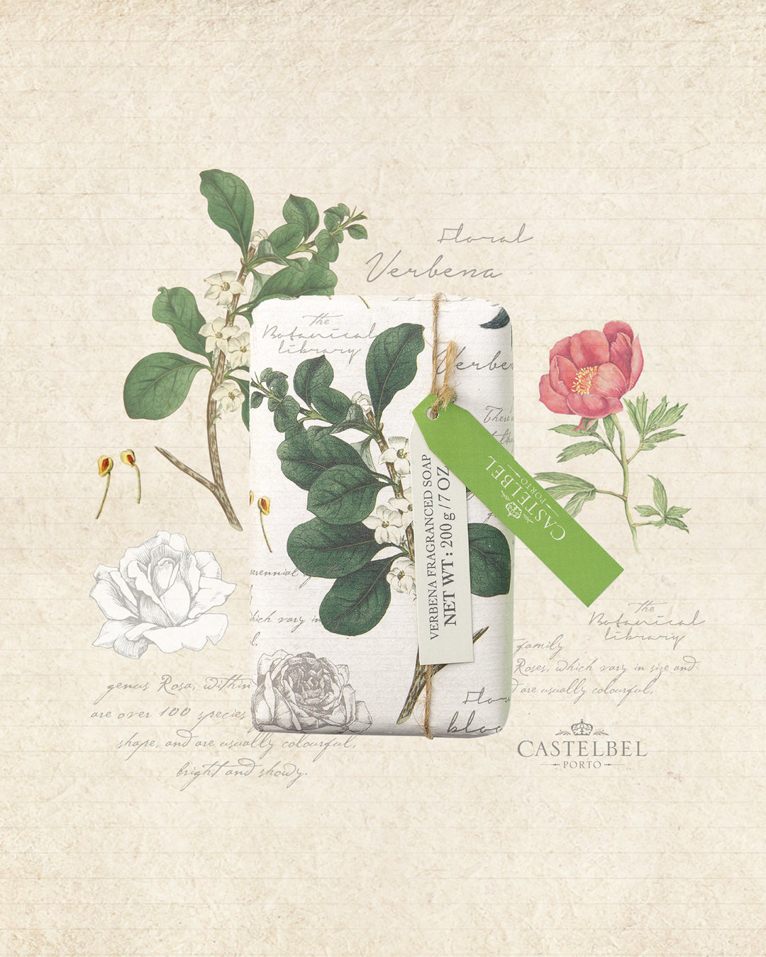 Jabón Botanicals Verbena 200g