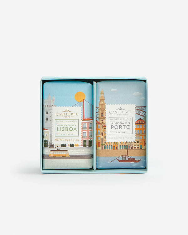 Conjunto de Sabonetes Lisboa e Porto 2x150g