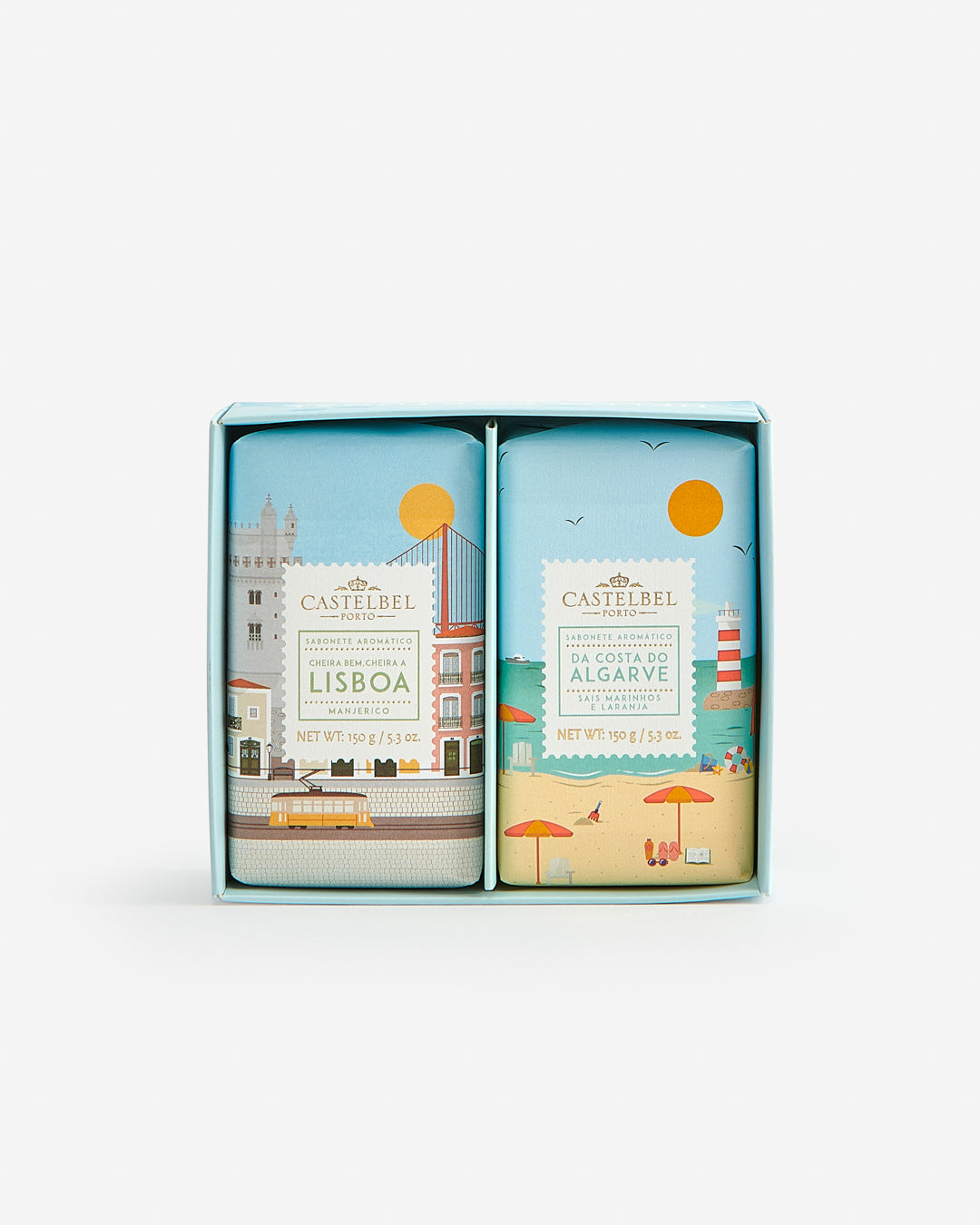 Lisboa & Algarve Soap Set 2x150g