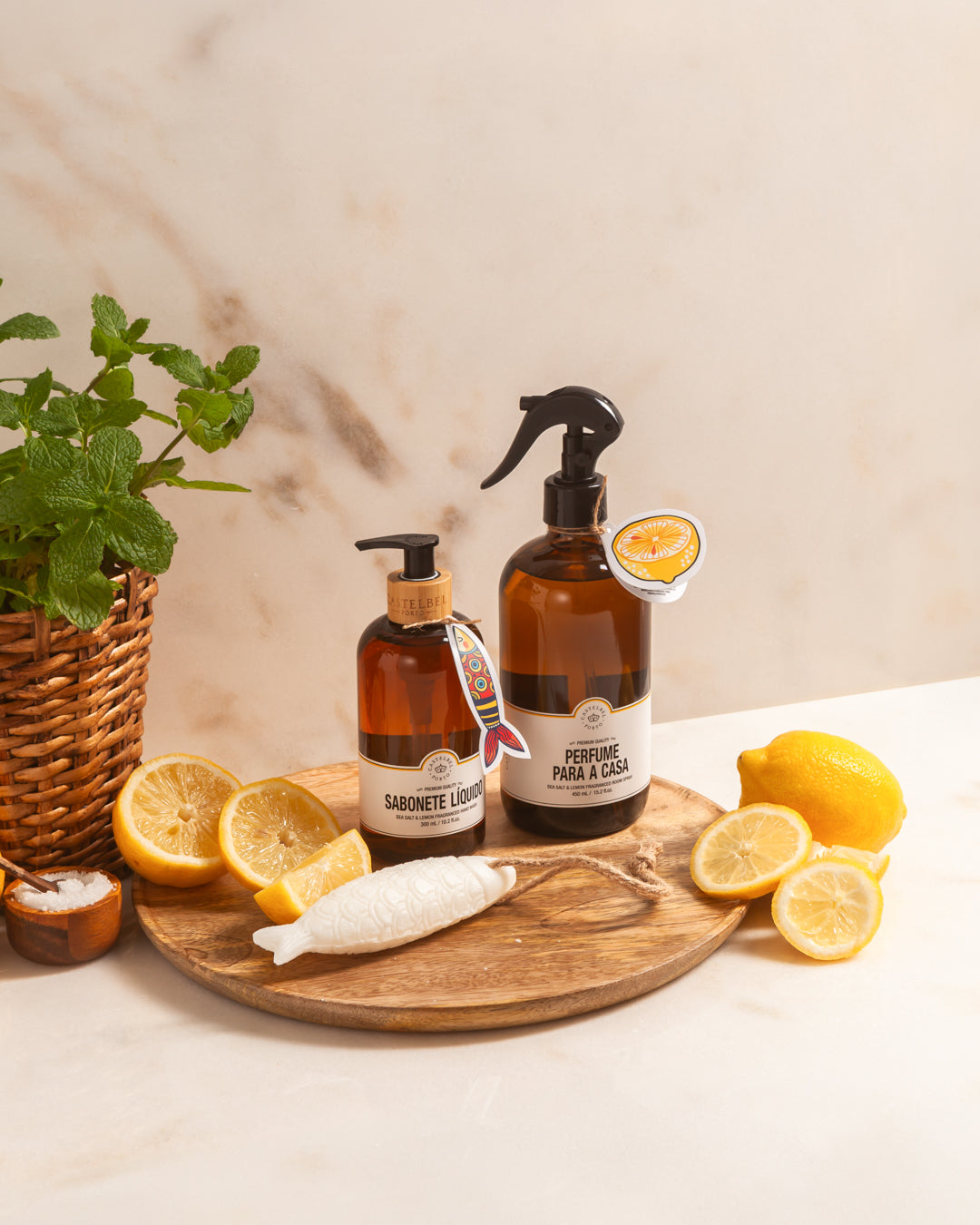 Liquid Soap Sea Salt Lemon 300ml