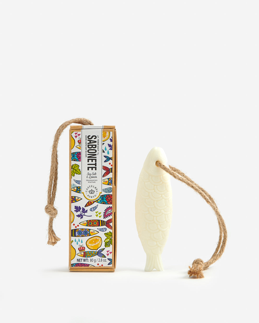 Sabonete Sardinha Sal Marinho e Limão 80g