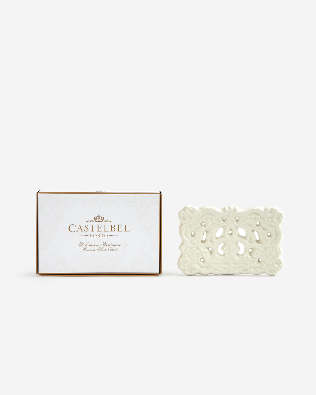 Saboneteira de Porcelana Castelbel