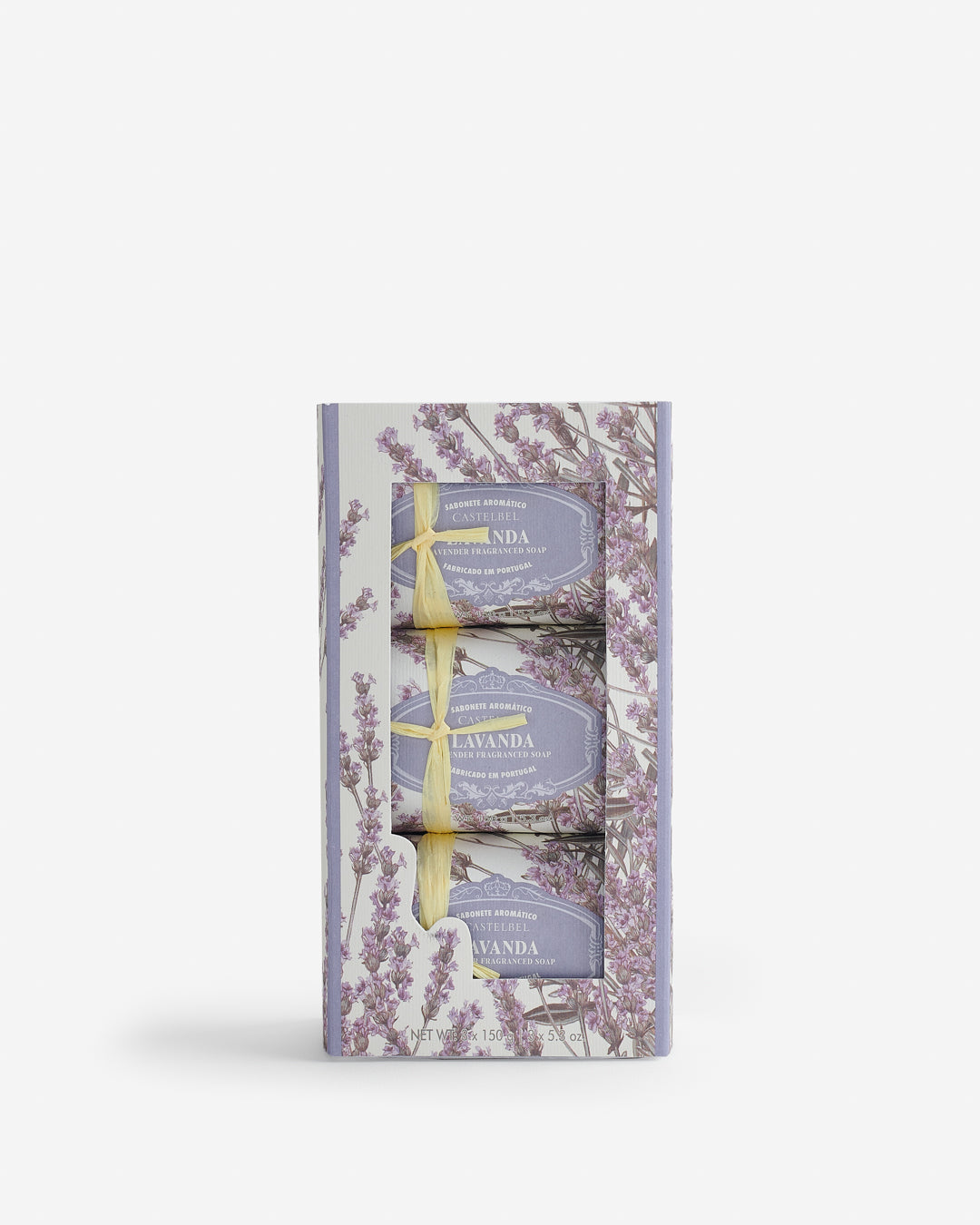 Conjunto de Sabonetes Lavanda 3x150g