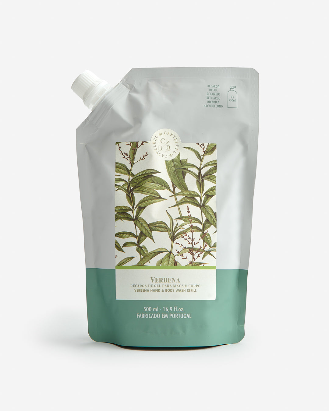 Verbena Hand&Body Wash Refill Pouch 500ml