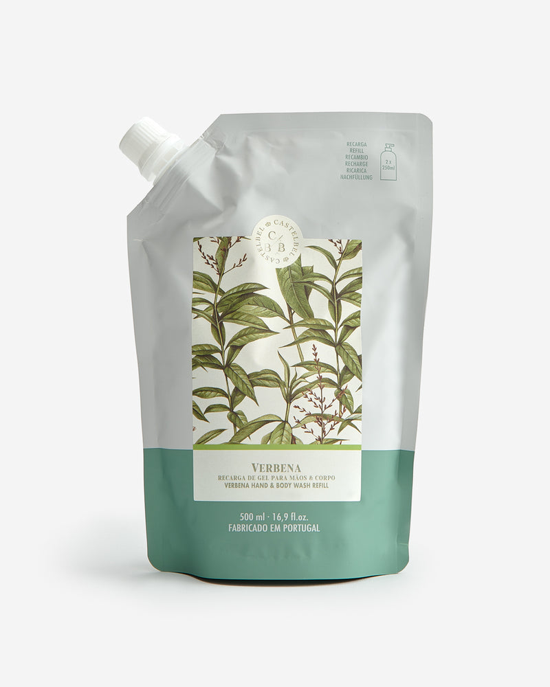 Verbena Hand&Body Wash Refill Pouch 500ml