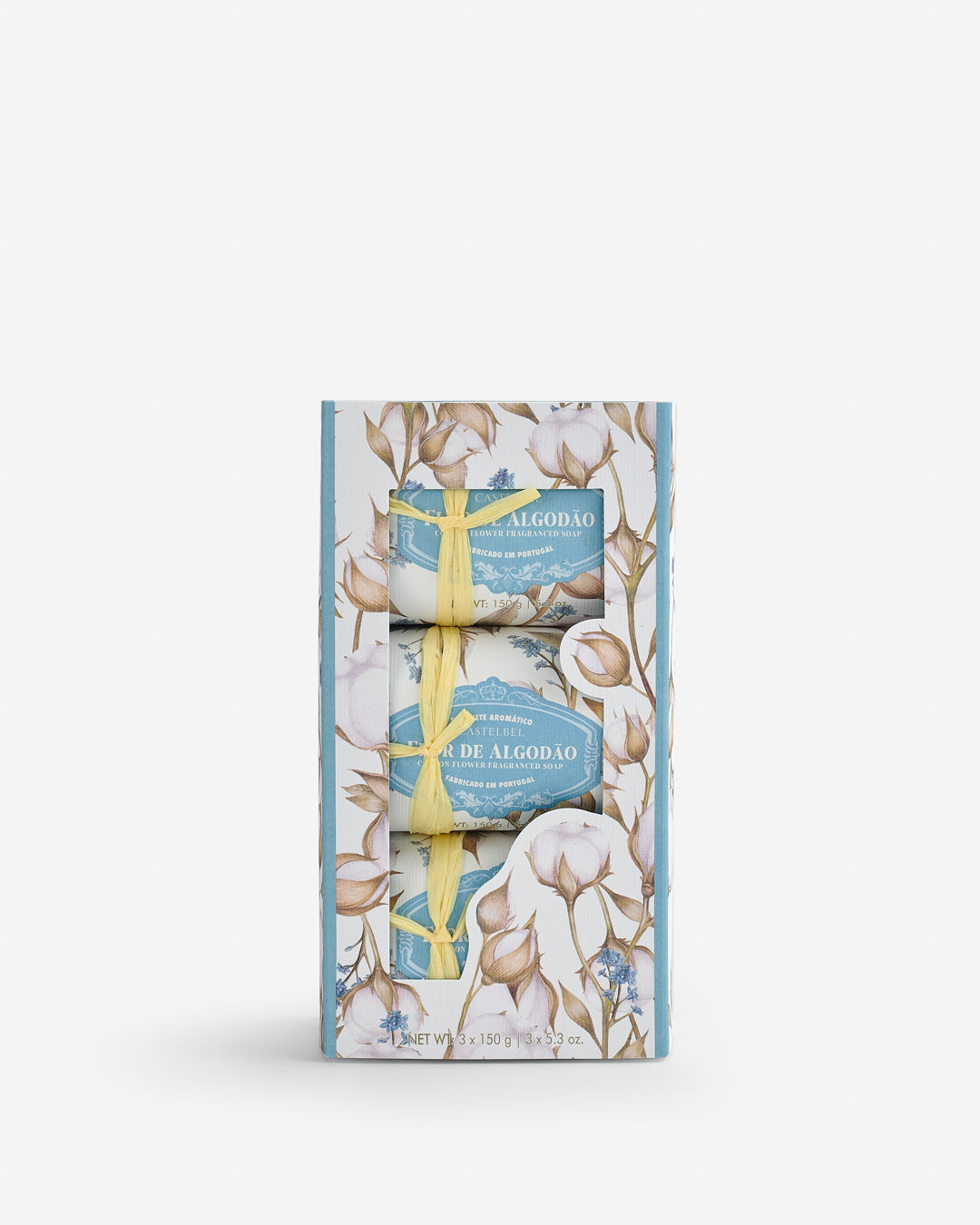 Set de Jabones Flor de Algodón 3x150g