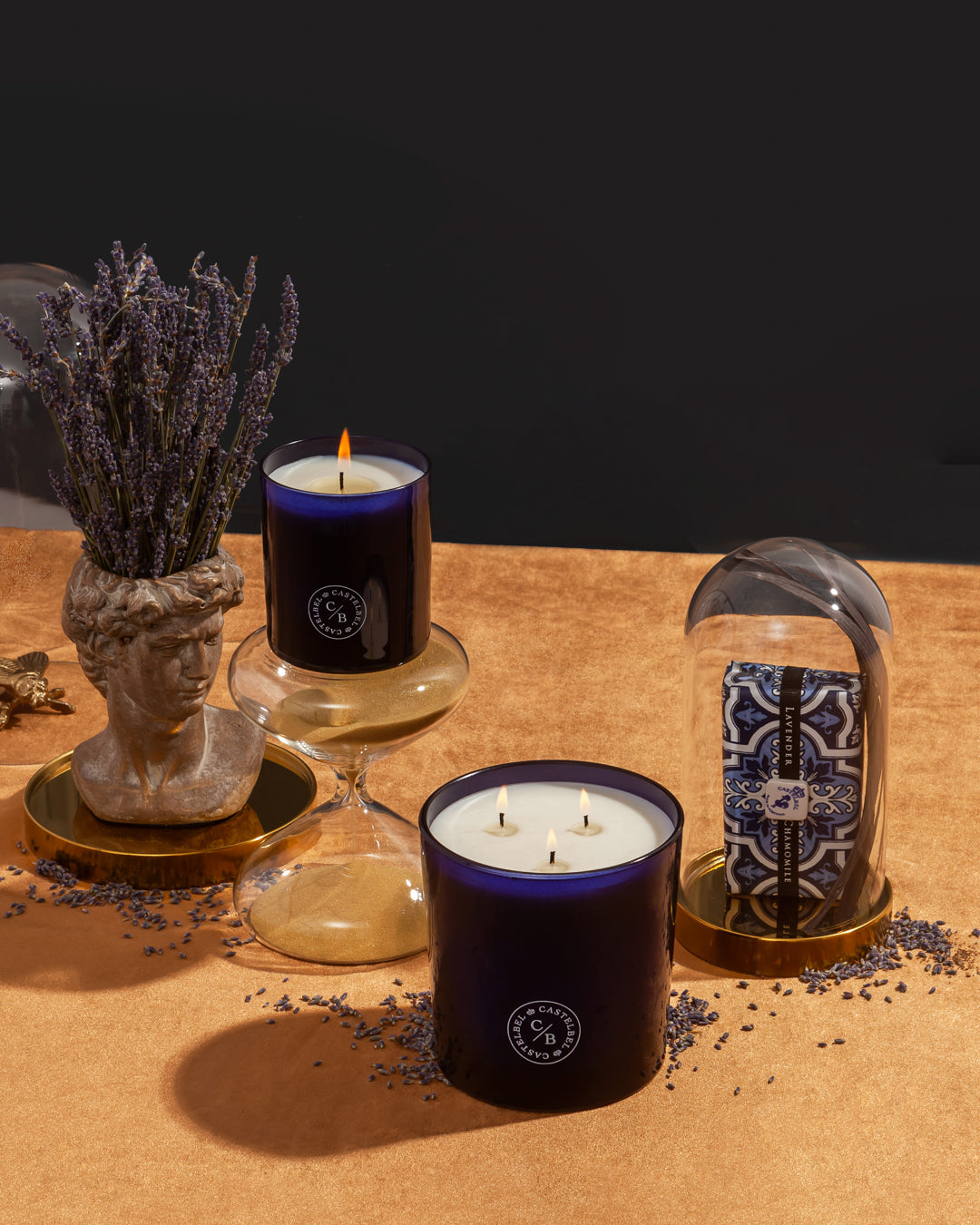 Lavender Chamomile Scented Candle 210g – Castelbel