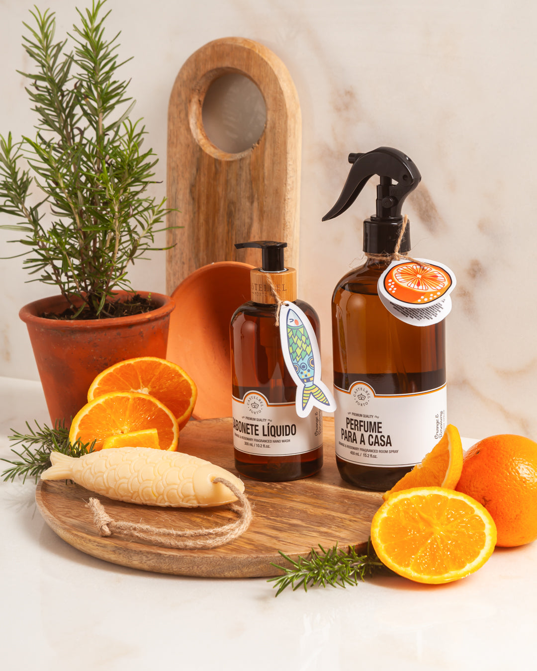 Perfume para Hogar Naranja y Romero 450ml