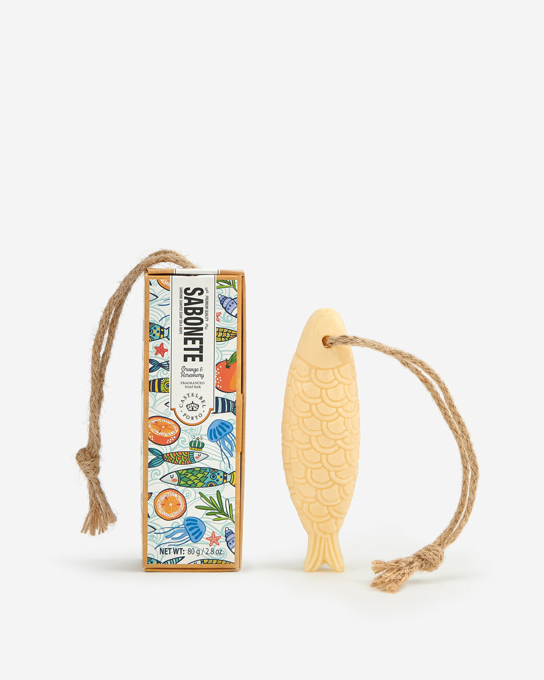 Jabón Sardina Naranja y Romero 80g