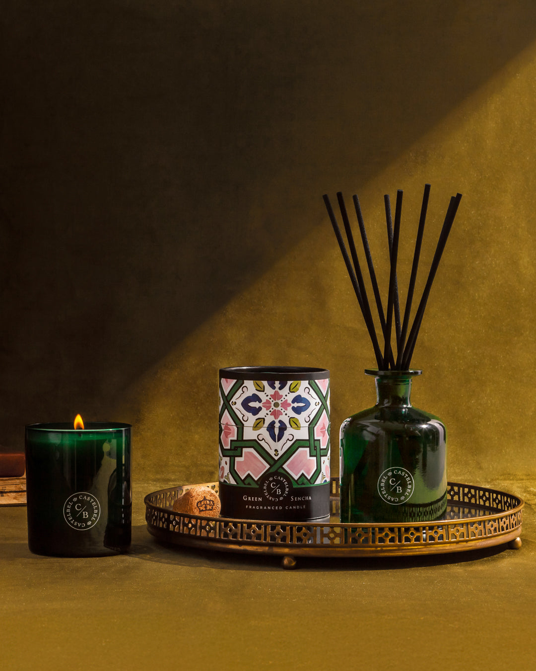Green Sencha Scented Candle 210g – Castelbel