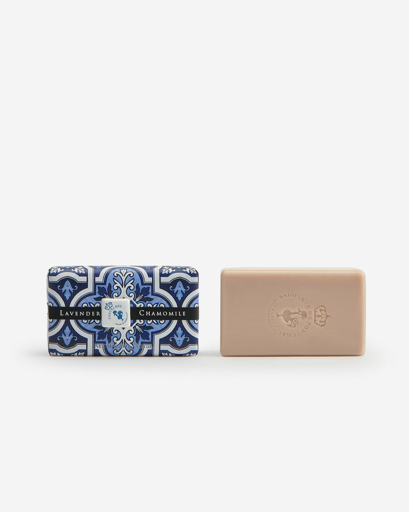 Lavender Chamomile Soap 200g with Soap Dish