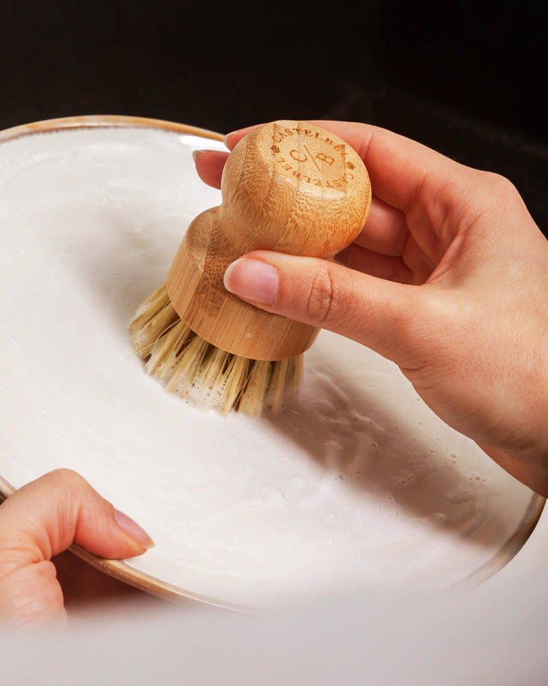 Coffret Sabão para Louça & Escova de Bambu Sardinha - 1-9193