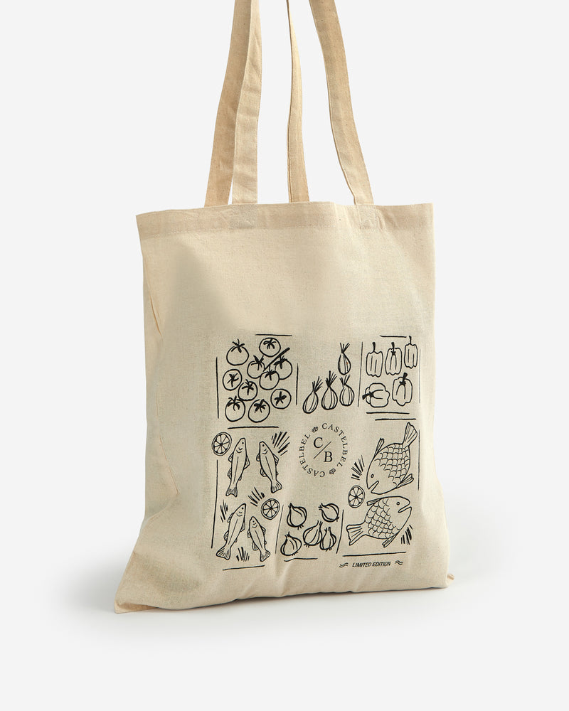Sardine Market Tote Bag