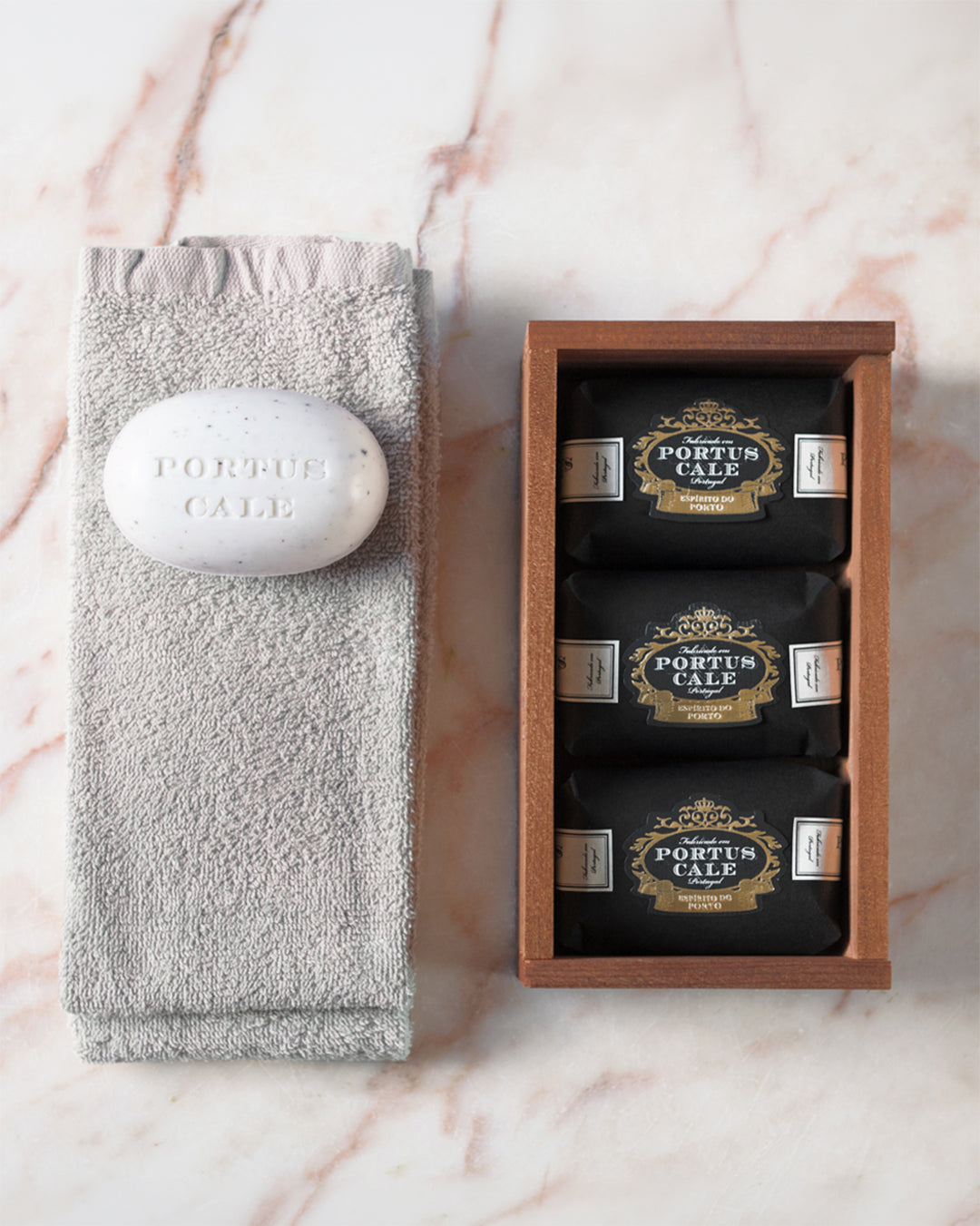 Ruby Red Soap Set 3x150g