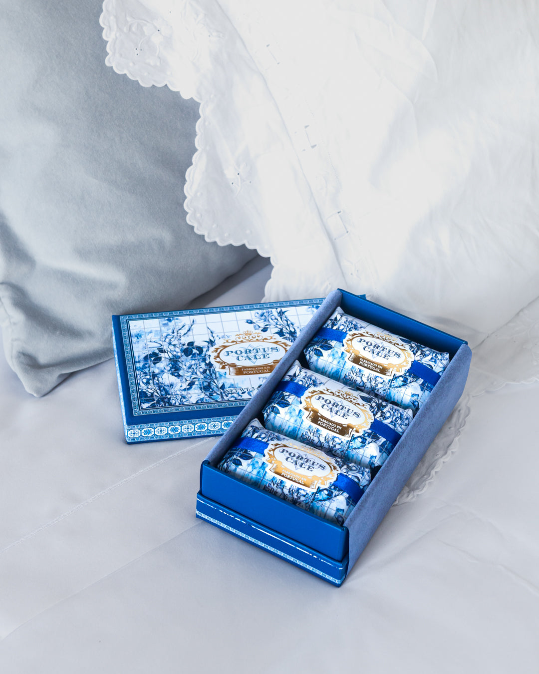 Conjunto de Sabonetes Gold&Blue 3x150g