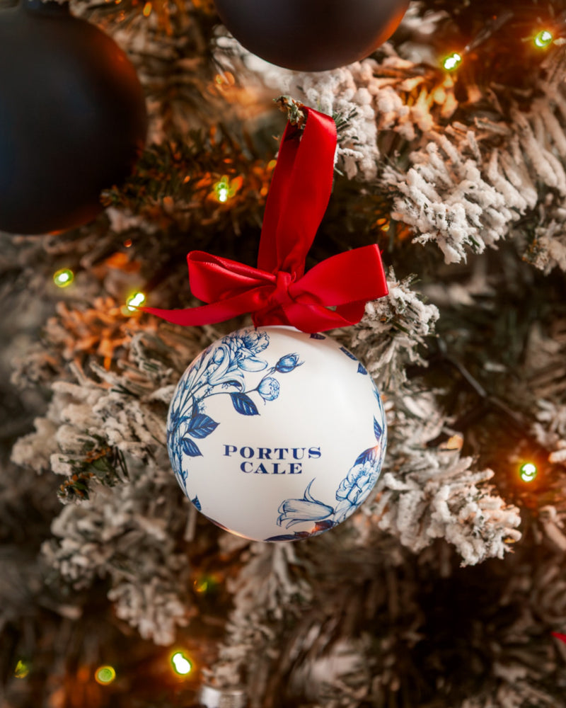 Cofre Jabones en Bolas de Navidad Gold & Blue