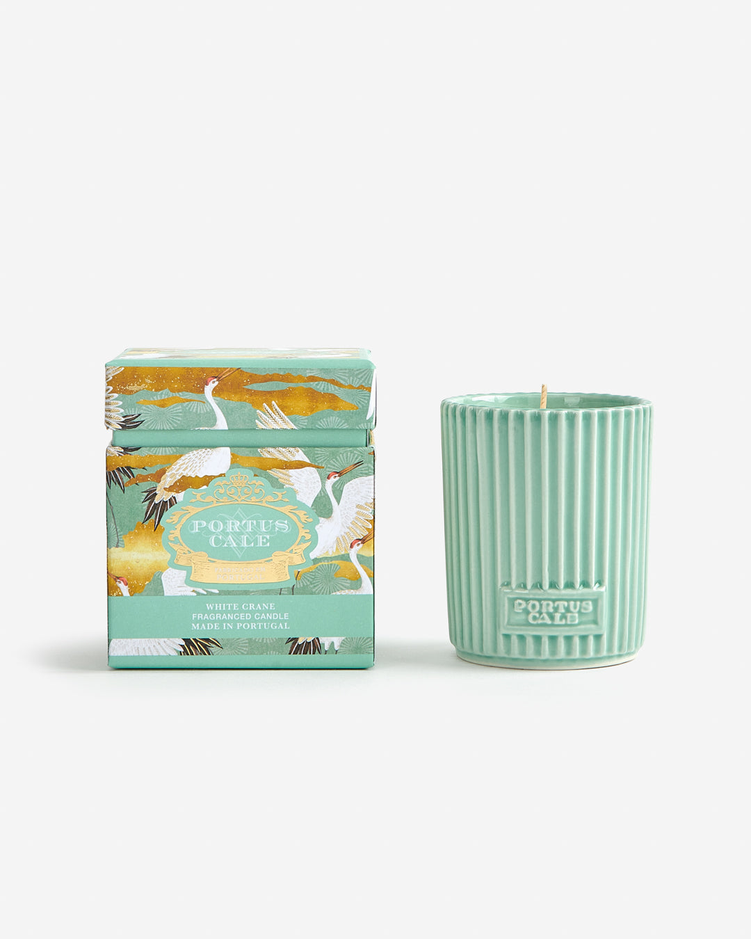 White Crane Scented Candle 210g – Castelbel