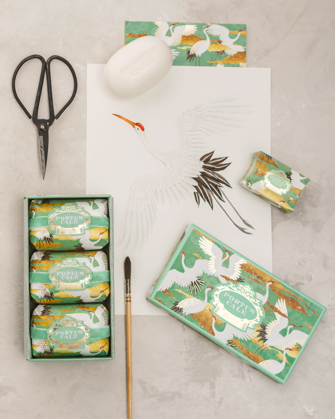 Conjunto de Sabonetes White Crane 3x150g - 2-2706