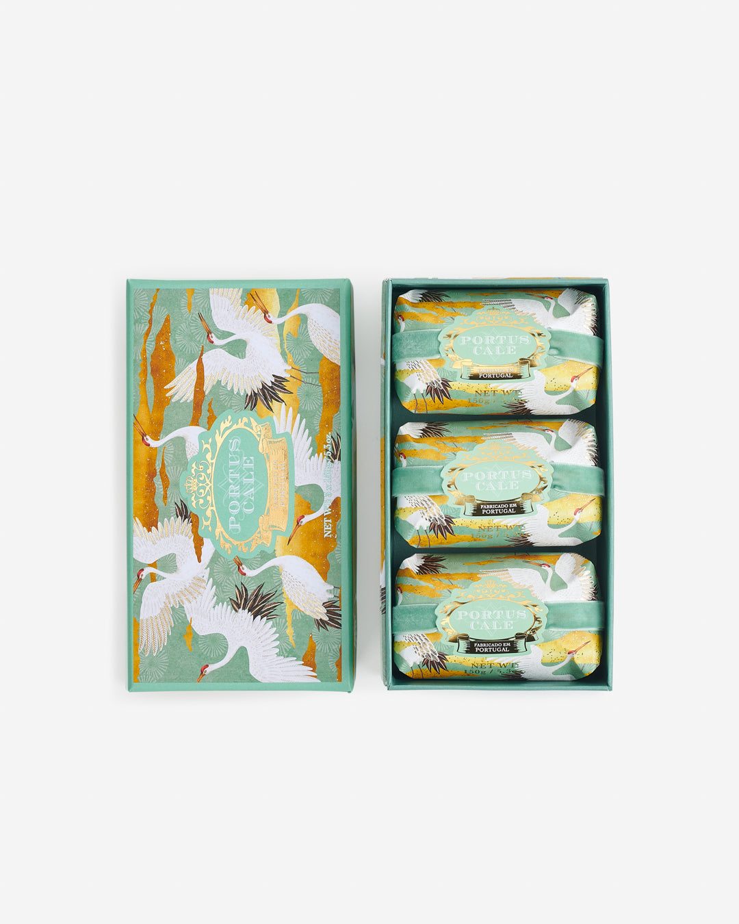 Set de Jabones White Crane 3x150g