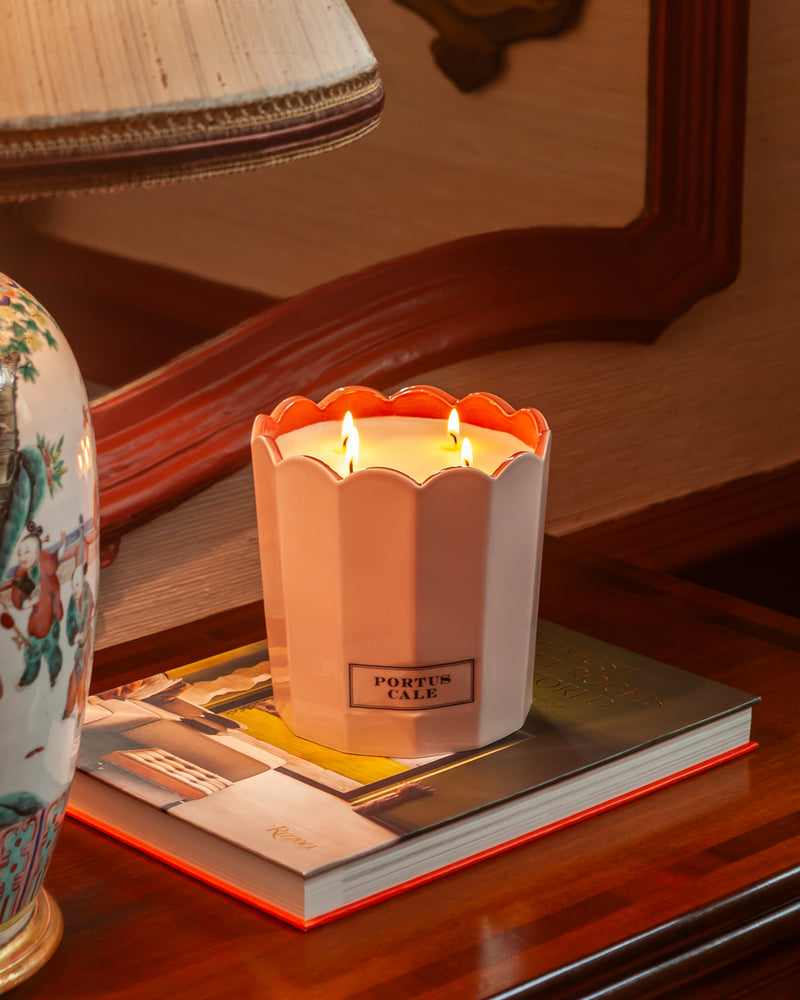 Vela Aromática 4 Mechas Rosé Blush 1400g