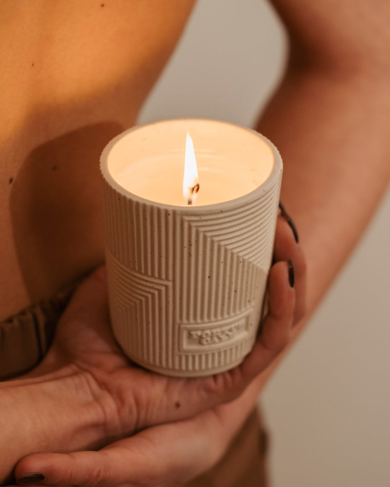 Vela Aromática Hajjar Blanc 210g