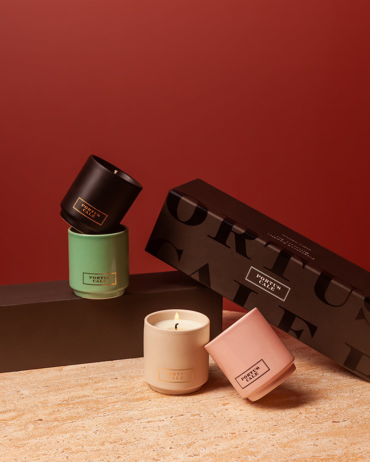 Portus Cale Discovery Set de Velas Aromáticas 4x90g