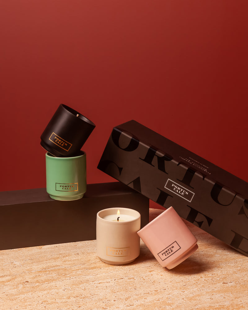Portus Cale Discovery Set de Velas Aromáticas 4x90g