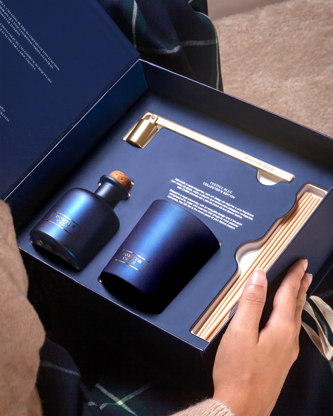 Cofre para Hogar Festive Blue
