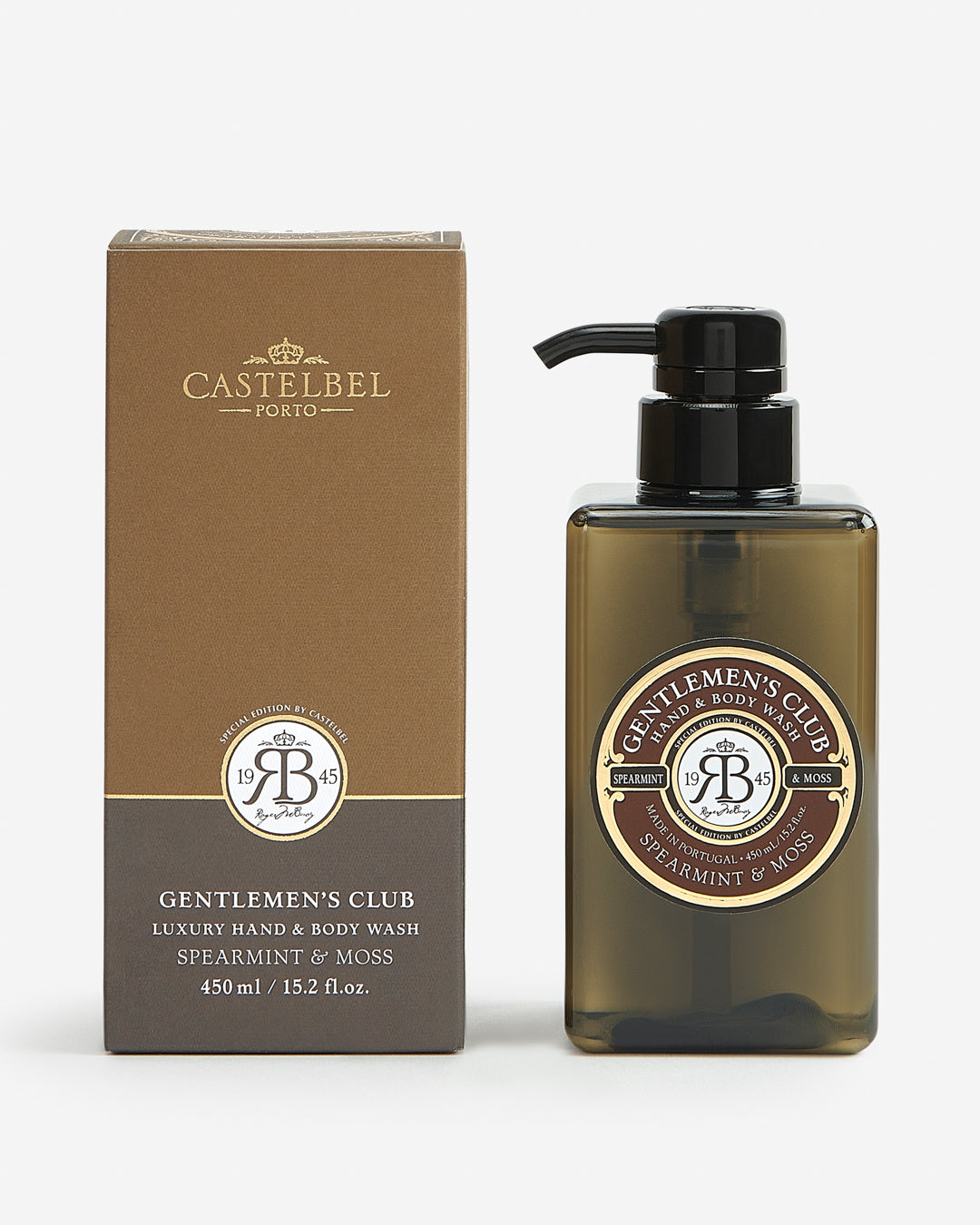 Gel para Mãos e Corpo Hortelã-Pimenta e Musgo 450ml