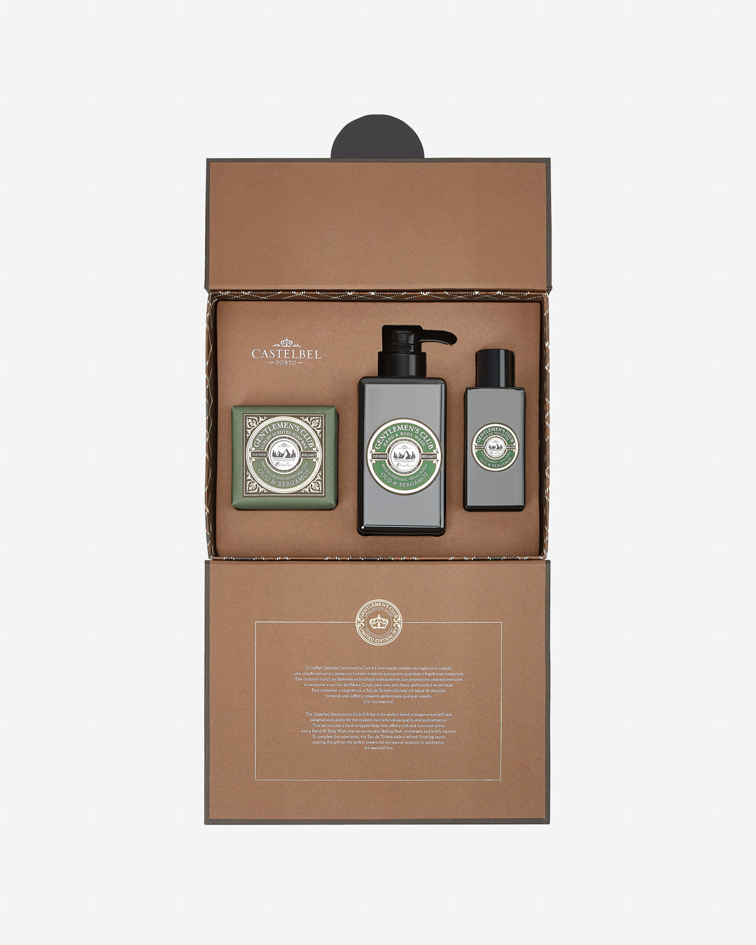 Coffret para Corpo Madeira de Agar e Bergamota