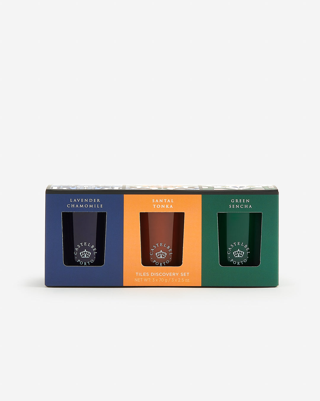 Tiles Discovery Set de Velas Aromáticas 3x70g
