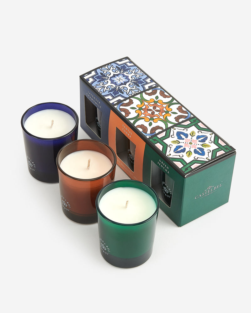 Tiles Discovery Set de Velas Aromáticas 3x70g