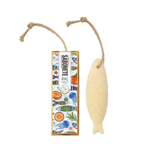 Sardine Orange & Rosemary Soap 80g
