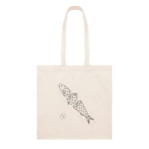 Sardine Tote Bag - Lemon Fish